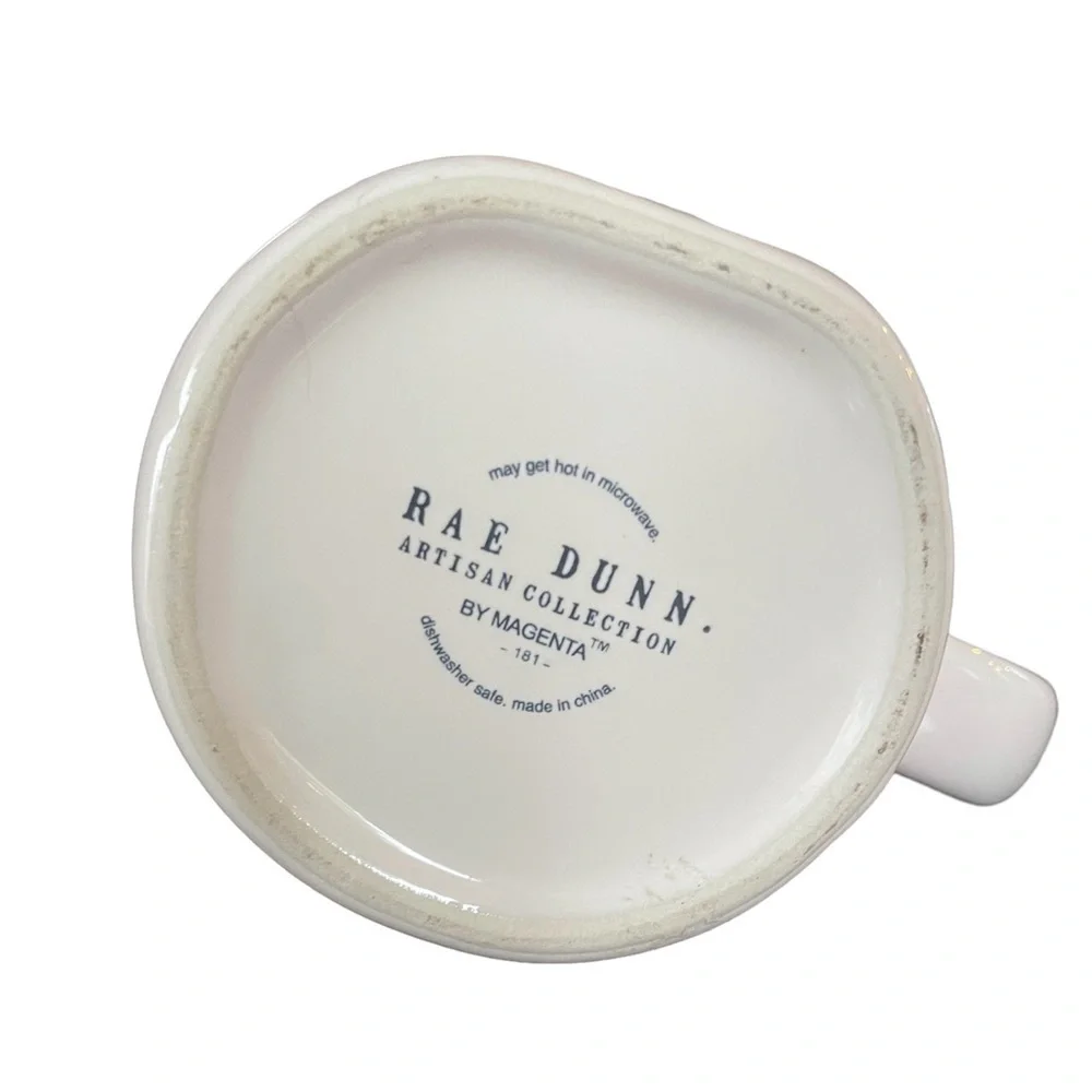 Rae Dunn “Deck the Paws” coffee mug